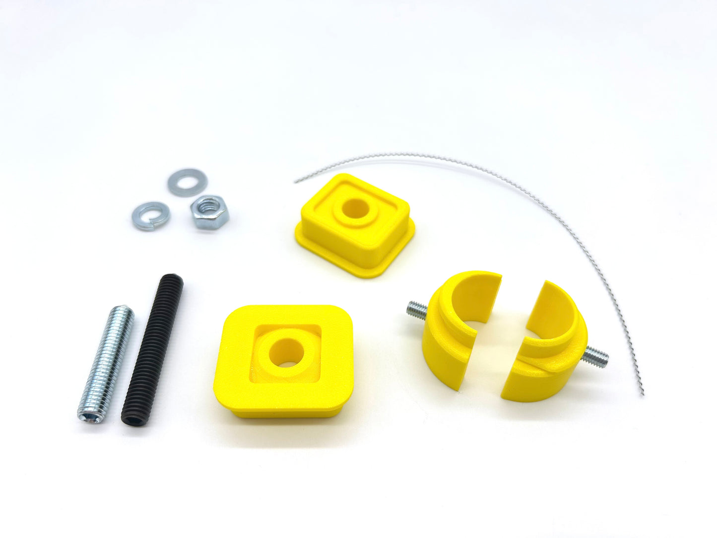 2-teilige Schaltstangenbuchse + Kupplungs-Gummis für VW Käfer