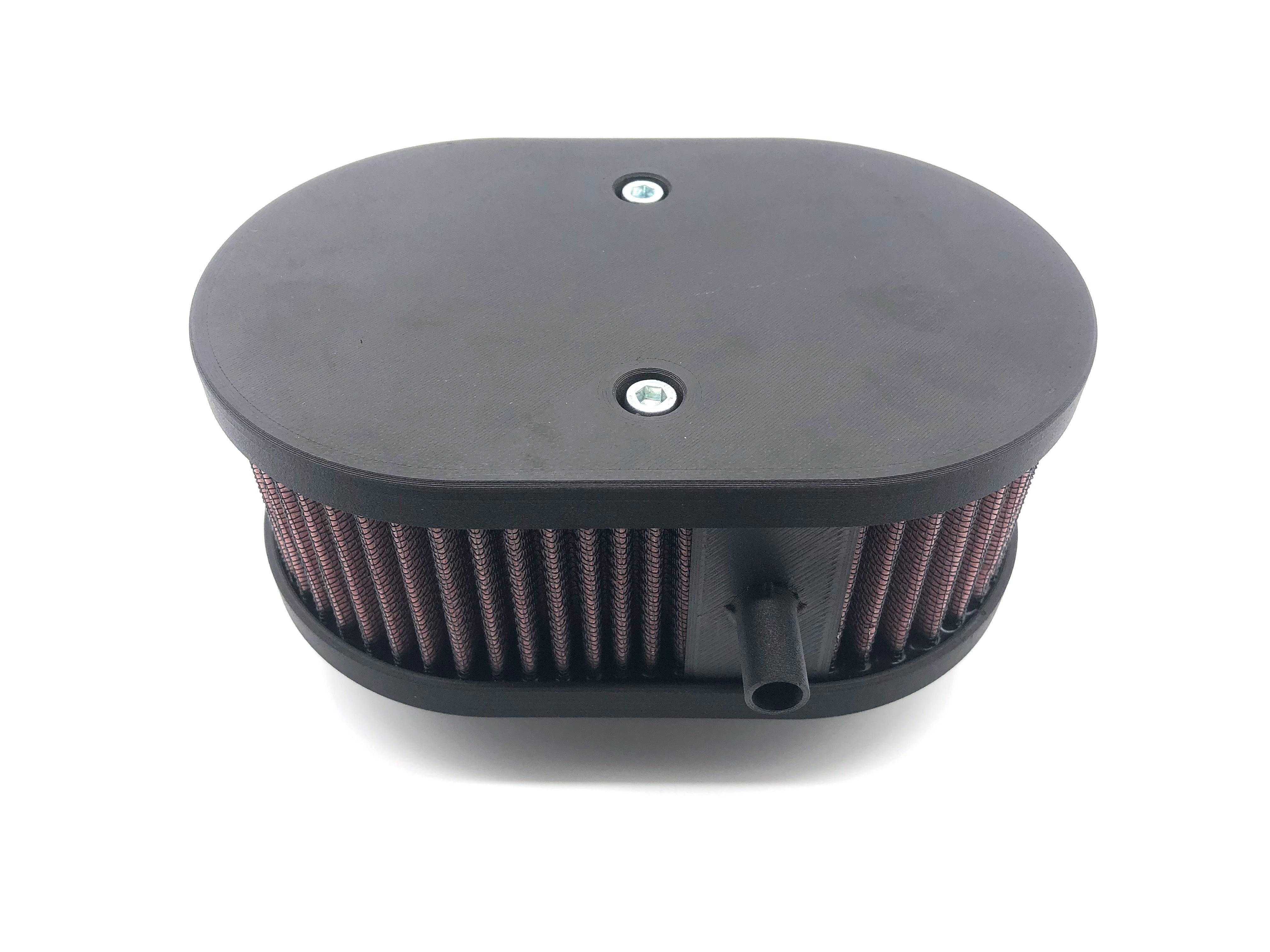 60mm air filter box for VW Beetle CARBON reinforced